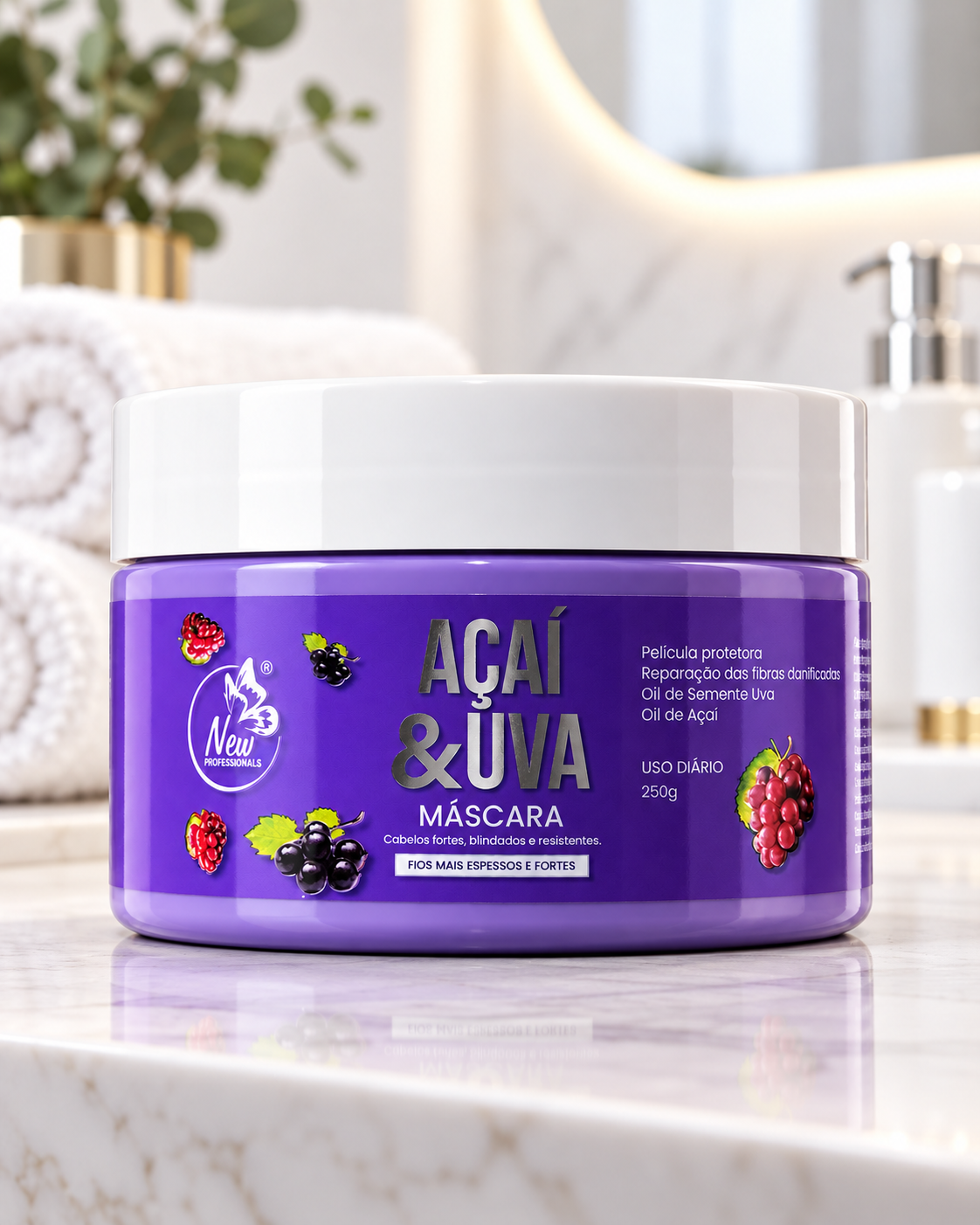 Máscara Açai e Uva 250gr