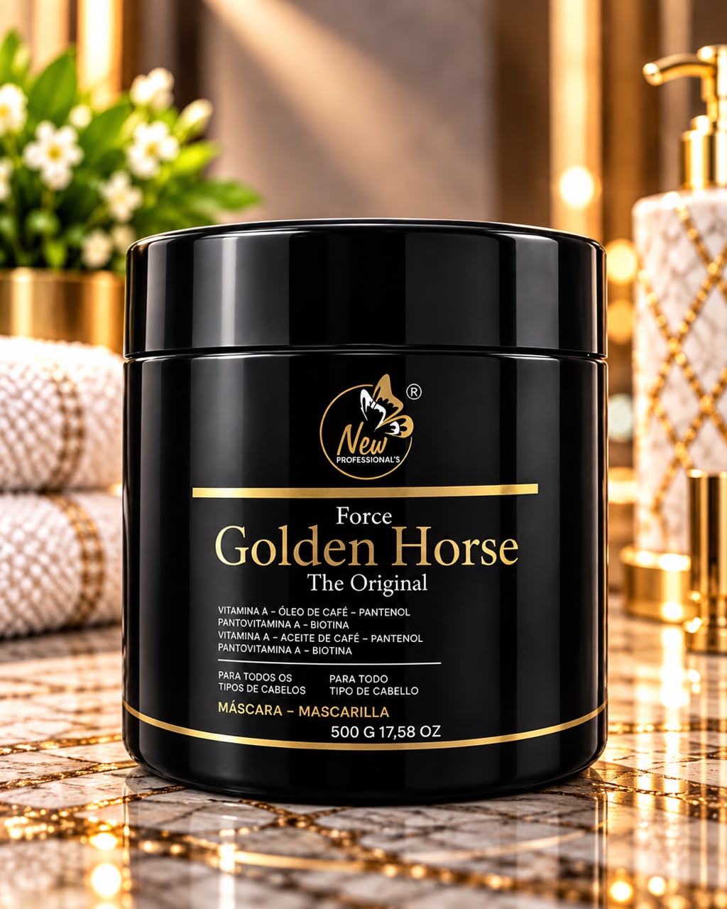 Mascara Golden Horse 500g