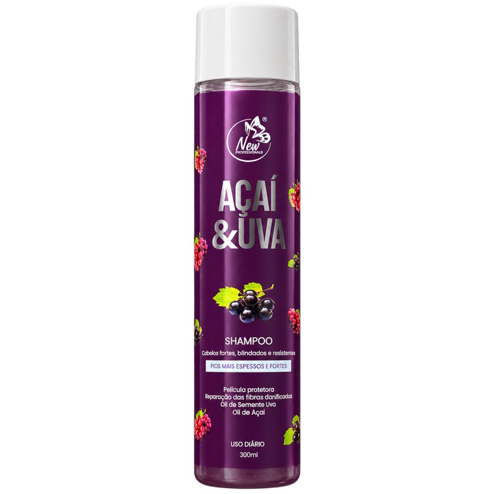 Shampoo Açai e Uva 300ml