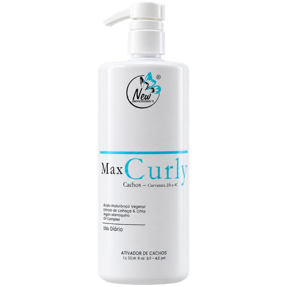 Ativador Max Curly NOVO 1lt