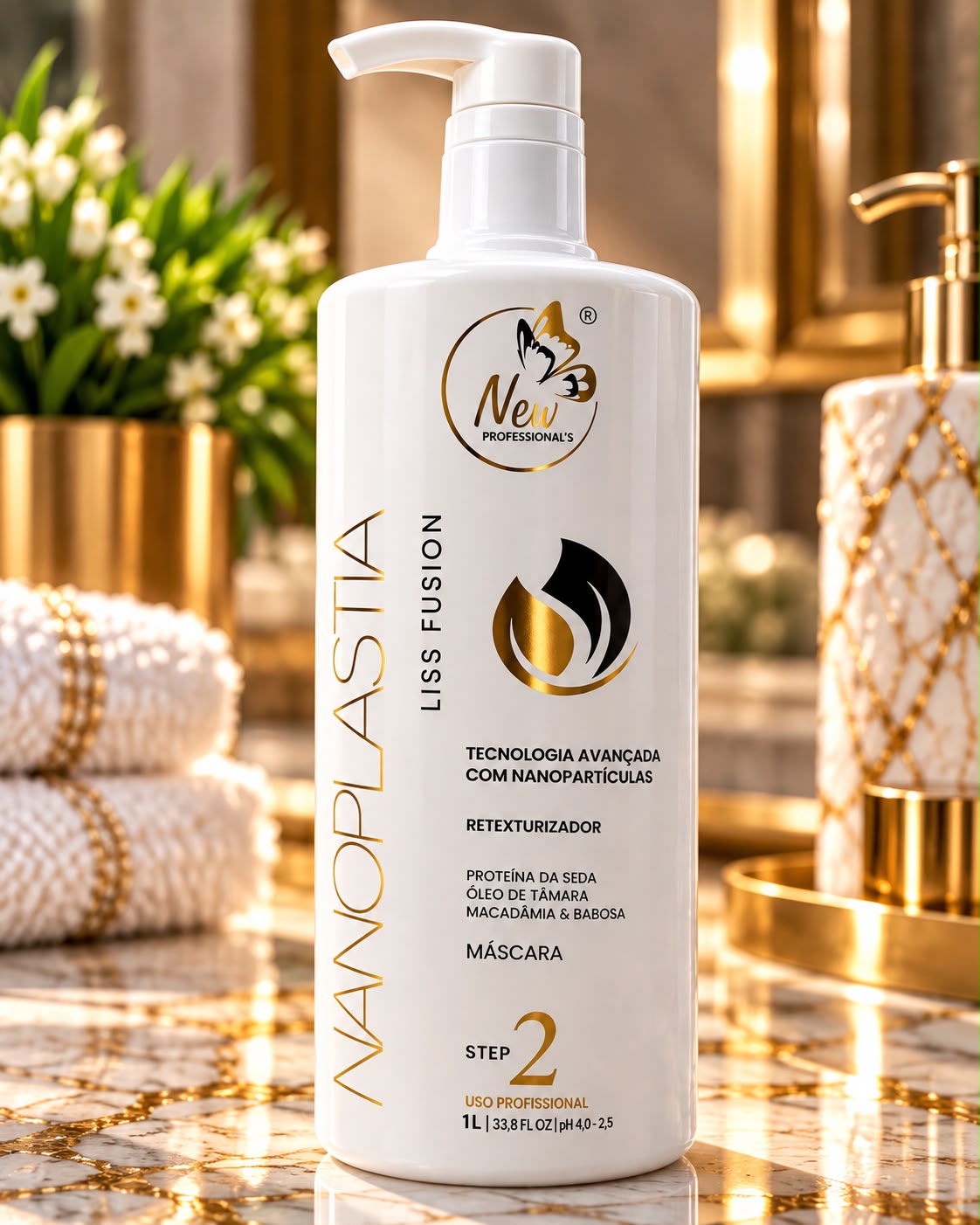 Redutor Nanoplastia Liss Fusion Step2 (válvula) 1lt