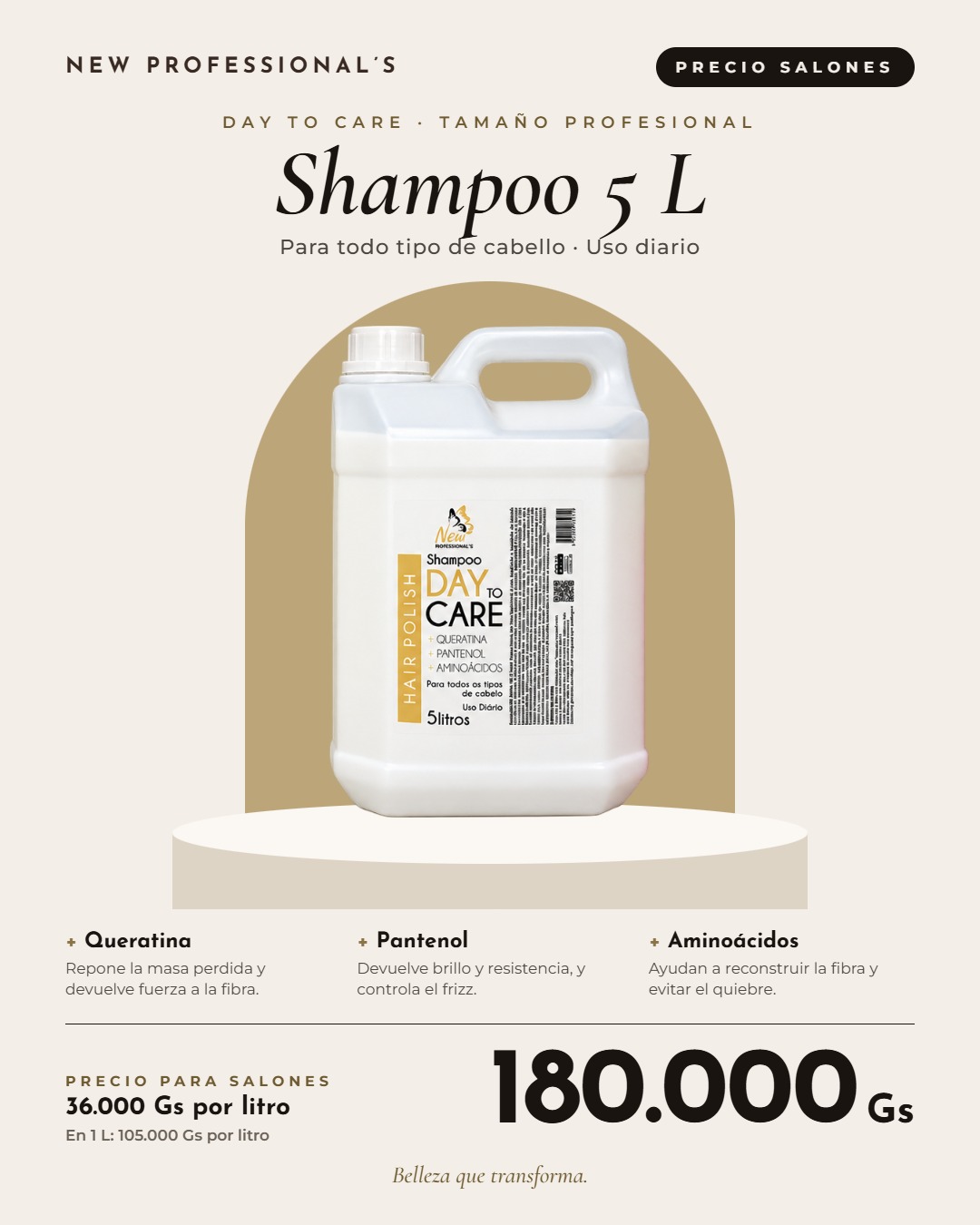 SHAMPOO DAY TO CARE 5 LT PROMO