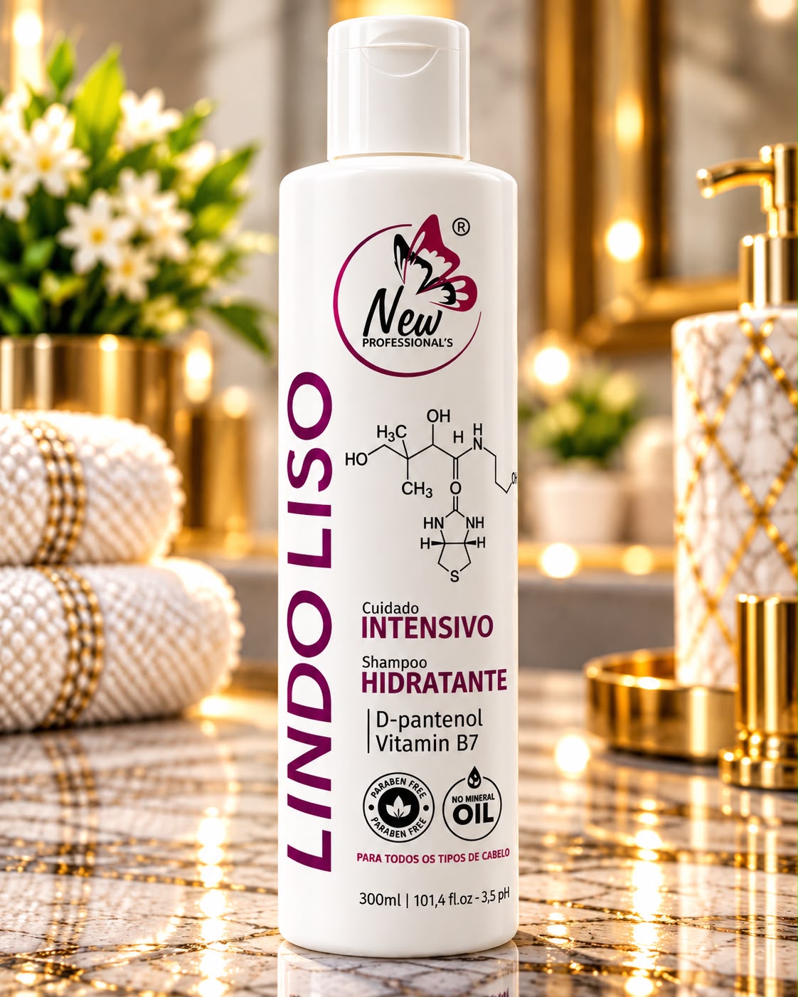 Shampoo Lindo Liso 300ml